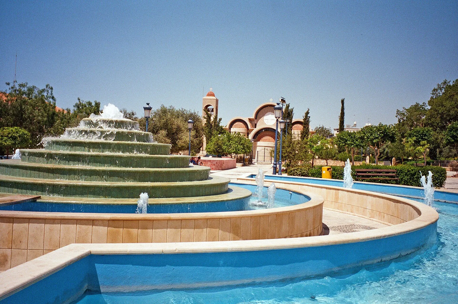 Ayia Napa Square Fountains Area